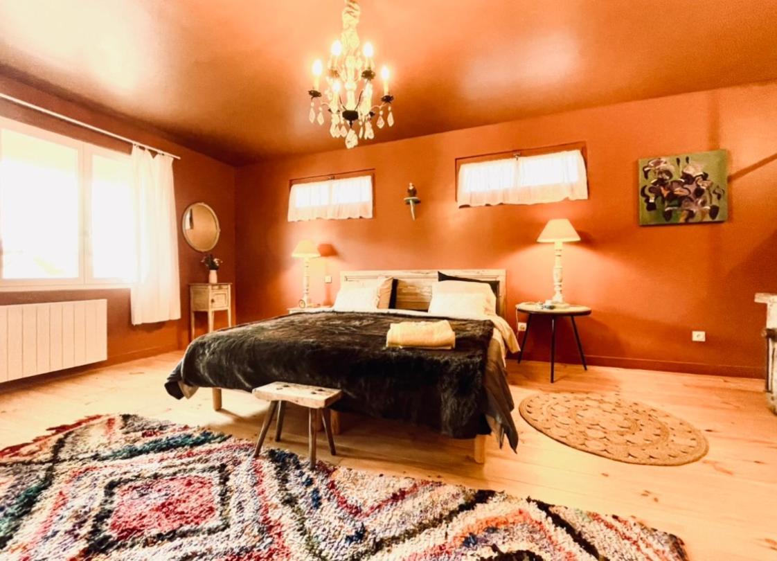 La Madeleine Bed & Breakfast Amplepuis ภายนอก รูปภาพ